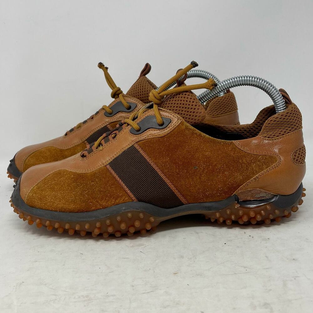 Miu Miu Vintage Y2K Suede Square Toe Nubby Sole Trainers Size EU40 *READ*